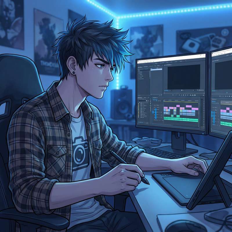 母狗视频剪辑师陈浩然